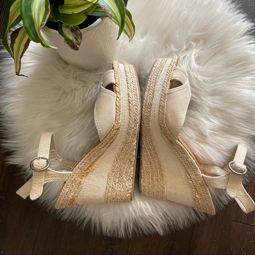 ShoeWoo espadrille wedge sandals